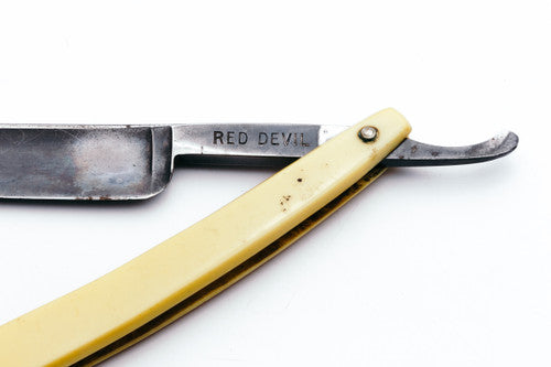 5/8" Red Devil Balto. Barber Service Straight Razor