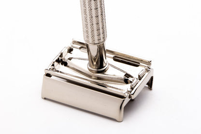 1961 G1 Gillette Flare Tip Super Speed Safety Razor  | Factory Nickel Revamp