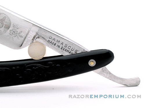 6/8" Damascus #2836 Straight Razor | Made in Germany
