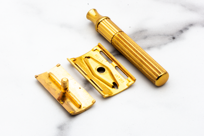 1946-53 Gillette Gold Fat Handle Tech in  Original Case | Original Condition