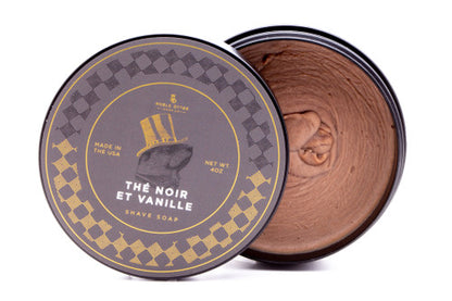 Noble Otter Shave Co. | The Noir Et Vanille Shave Soap