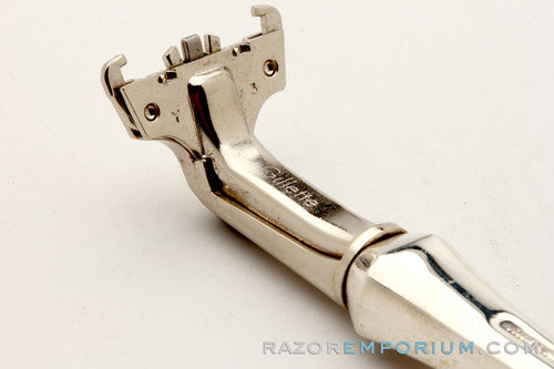 1978 Y3 Atra Sterling Silver Handle Cartridge Razor Reed & Barton