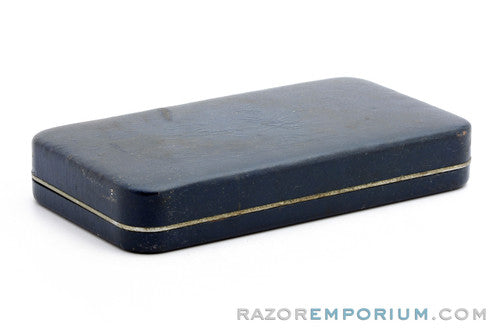 1940s Rolls Razor "The Imperial" Safety Razor in Blue Leather Case