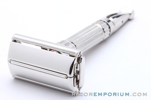 1960 Gillette F4 Toggle Adjustable DE Safety Razor | Rhodium Revamp