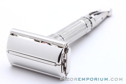 1960 Gillette F4 Toggle Adjustable DE Safety Razor | Rhodium Revamp