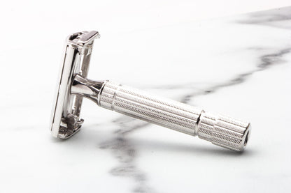 1953 Y2 Gillette President Double Edge Safety Razor Set | Rhodium Revamp