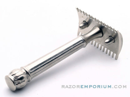 1910 Gillette Ball End Old Type Razor | Nickel Revamp