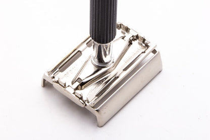 1968 Gillette Black Handle Super Speed Safety Razor N1 | Nickel Revamp