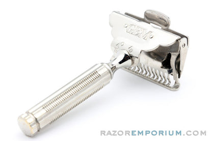 1930's Gem 1912 Damaskeene Style Single Edge Safety Razor Set