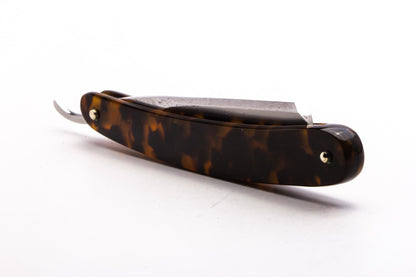 5\8" DOVO Barbarossa Short Round Tip Swedish Steel Hollow Ground Straight Razor