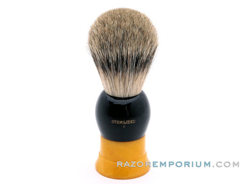 Ever-Ready 100S Vintage  Badger Shave Brush | Set in Rubber