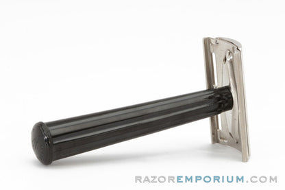 1952 Gillette X1 Post WWII Bakelite Handle Tech DE Razor
