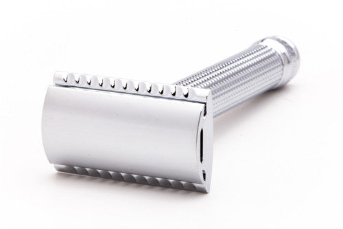 Edwin Jagger DE3D-14BL Diamond Laser Cut 3D Handle Safety Razor #1