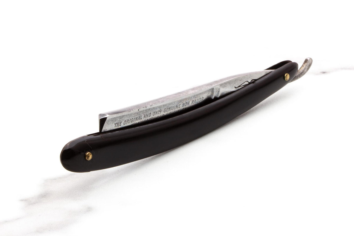5/8" Vintage Restored Wade & Butcher Hollow Ground "Bow Razor" Straight Razor