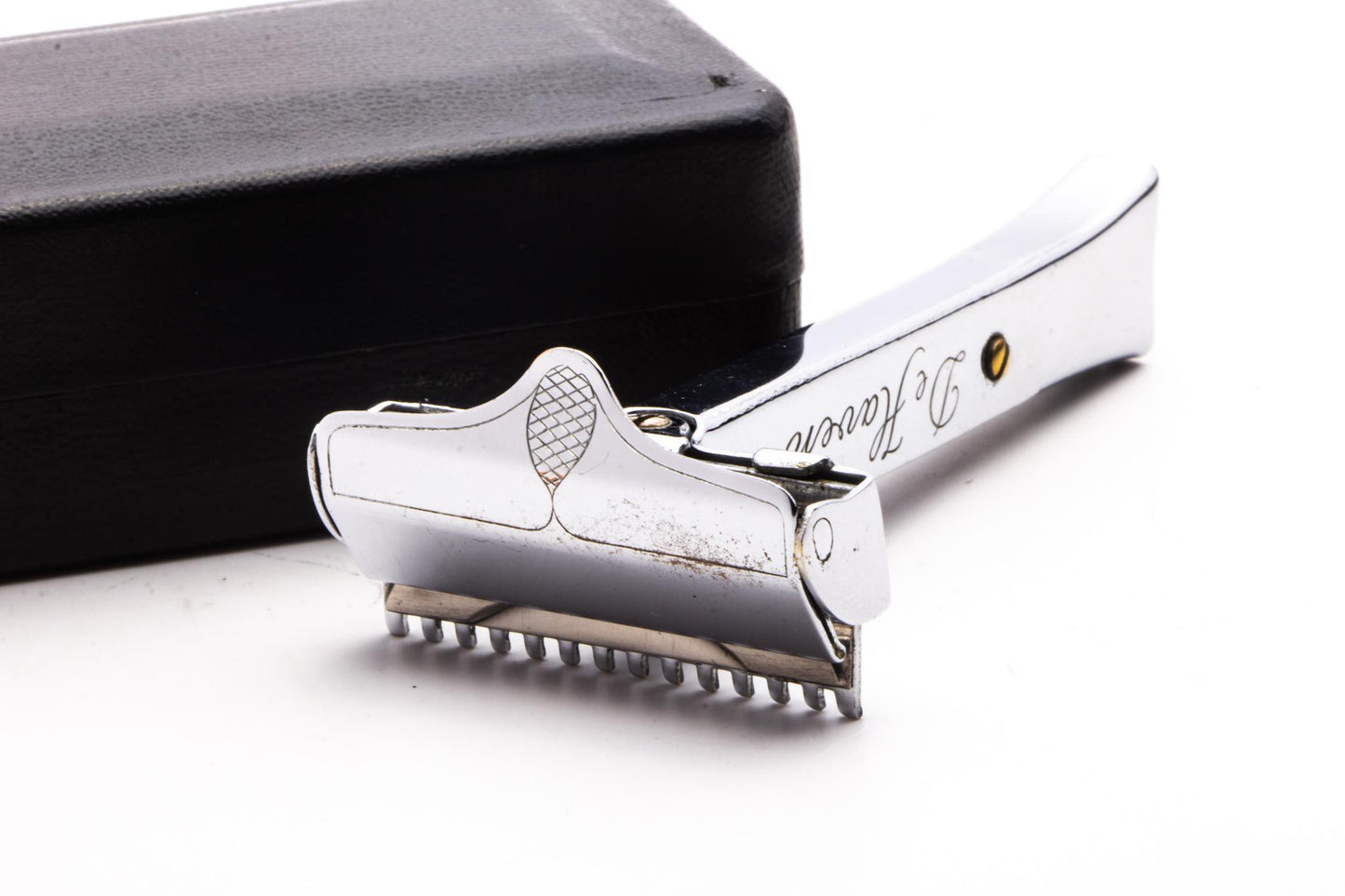 1930s De Haven Diplomat Single Edge Razor Set | Original Condition