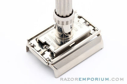 1962 Gillette H2 Slim Adjustable TTO Double Edge Safety Razor