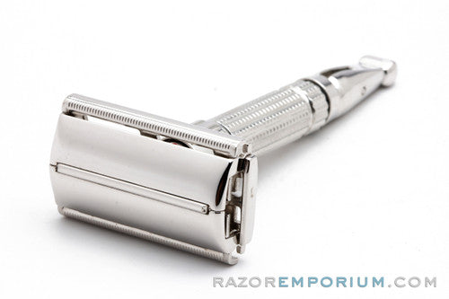 1960 Gillette Toggle Adjustable DE Safety Razor Rhodium Revamp F4