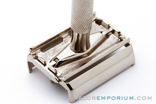 1947-51 Gillette Super Speed Rocket TTO Double Edge Safety Razor with Styrene Case