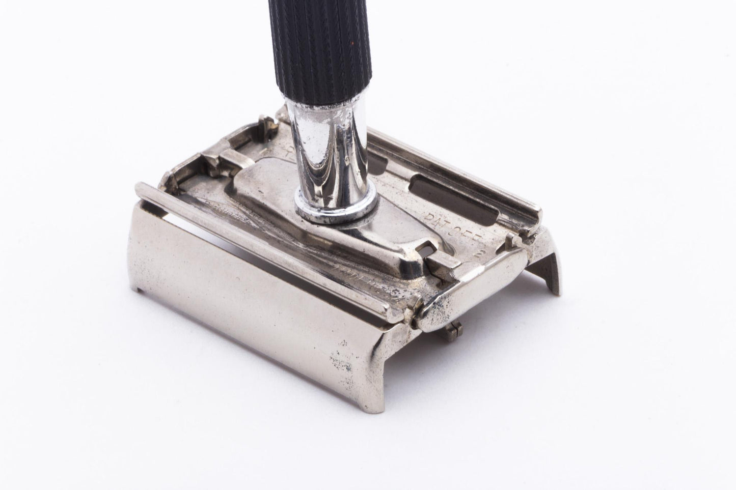 1971 R2 Gillette Black Handle Super Speed Double Edge Safety Razor | Original Condition