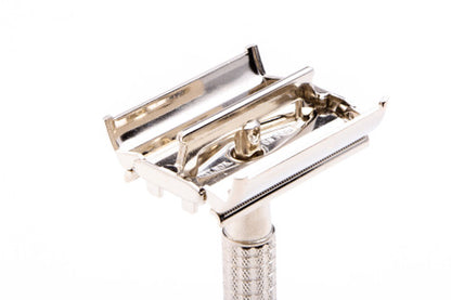 1966 L2 Flair Tip Super Speed DEouble Edge Safety Razor | Nickel Revamp