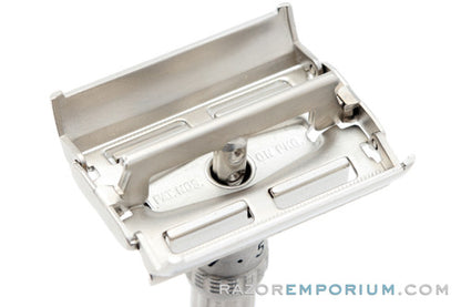 1968 Gillette N2 Slim Adjustable DE Safety Razor Satin Nickel Revamp