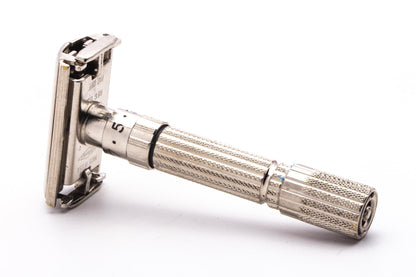 1960 F2 Gillette Fatboy Adjustable Double Edge Safety Razor | Original Condition