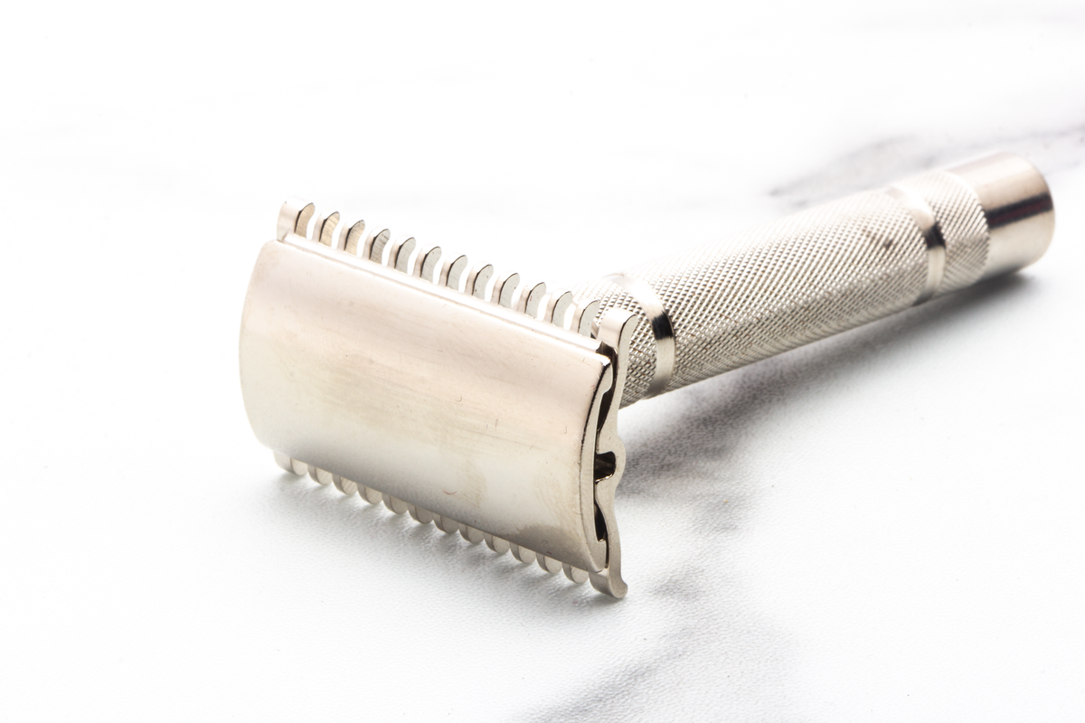 1930s Gillette 'NEW' Short Comb Common Bar Double Edge Safety Razor Set | Original Condition
