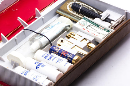 Mckesson Tawn Limited Executive '76 Travel Case Men Shaving Kit | Original Condition