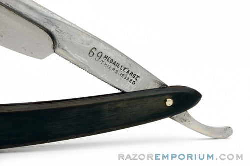 6/8" Thiers-Issard Thiers-Issard "69 Garanti" Frameback Medaille Argi Straight Razor | France