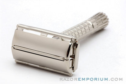 1956 Gillette Medium Flair Tip Super Speed DE Safety Razor