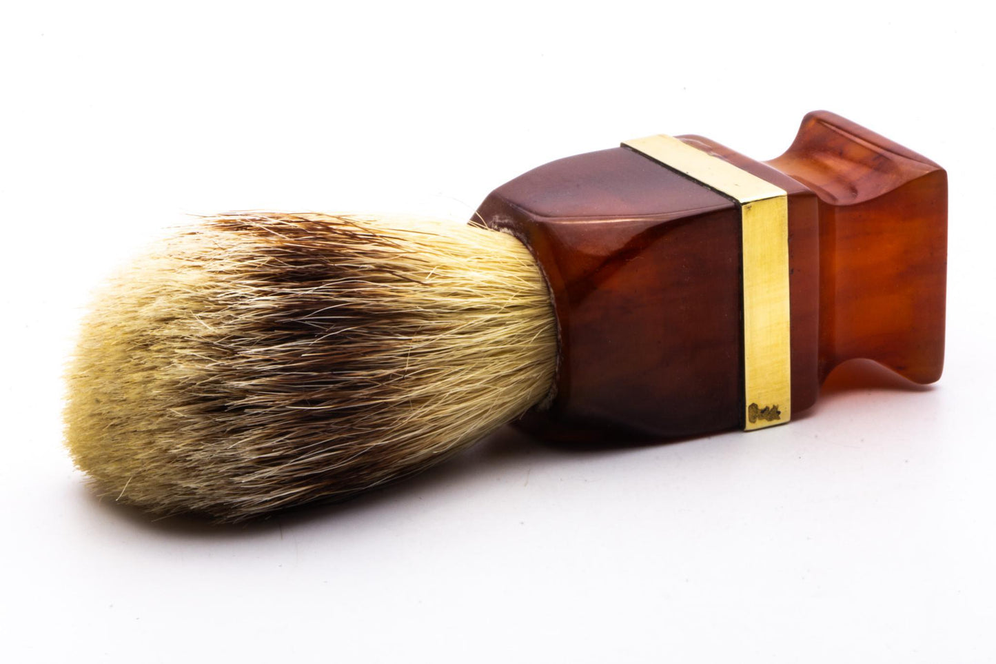 Vintage Restored | Marble & Gold Badger Shaving Brush