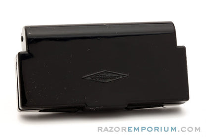 1940s Gillette WWII Gold Bakelite Handle Tech DE Razor Set