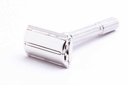 1964 J4 Gillette Slim Adjustable Double Edge Safety Razor | Rhodium Revamp