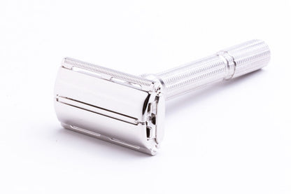 1964 J4 Gillette Slim Adjustable Double Edge Safety Razor | Rhodium Revamp