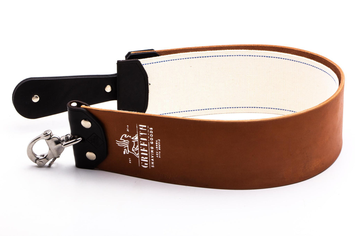 3" Griffith Shaving Goods Strop | Horsehide & Canvas