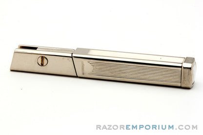 1930s Schick Type B Silver Repeating Injector Razor