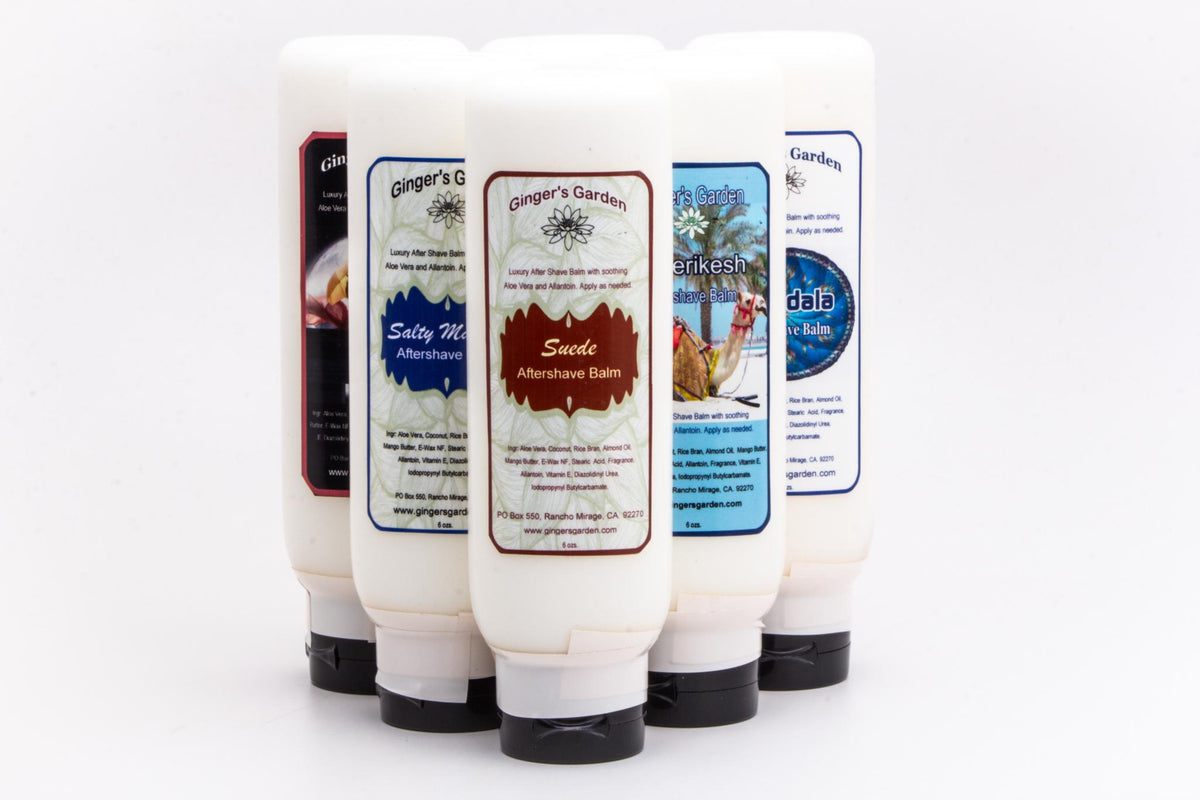 Genger Razor Ginger's Garden | Octavia Noir Aftershave Balm – Razor Emporium