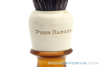 Albright Rubberset Revamped Pure Badger Shaving Brush
