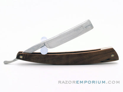9/16" A.F. Bannister & Co. Straight Razor w/ Black Walnut Scales | Newark, New Jersey