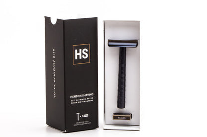 Henson Shaving AL13 Double Edge Safety Razor - Aggressive | Pre-Owned