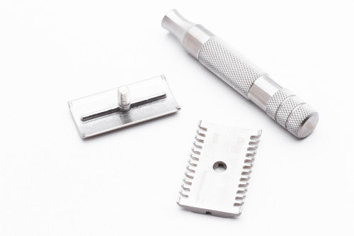 iKon Stainless Steel Standard Open Comb DE Razor - Original Production  Run
