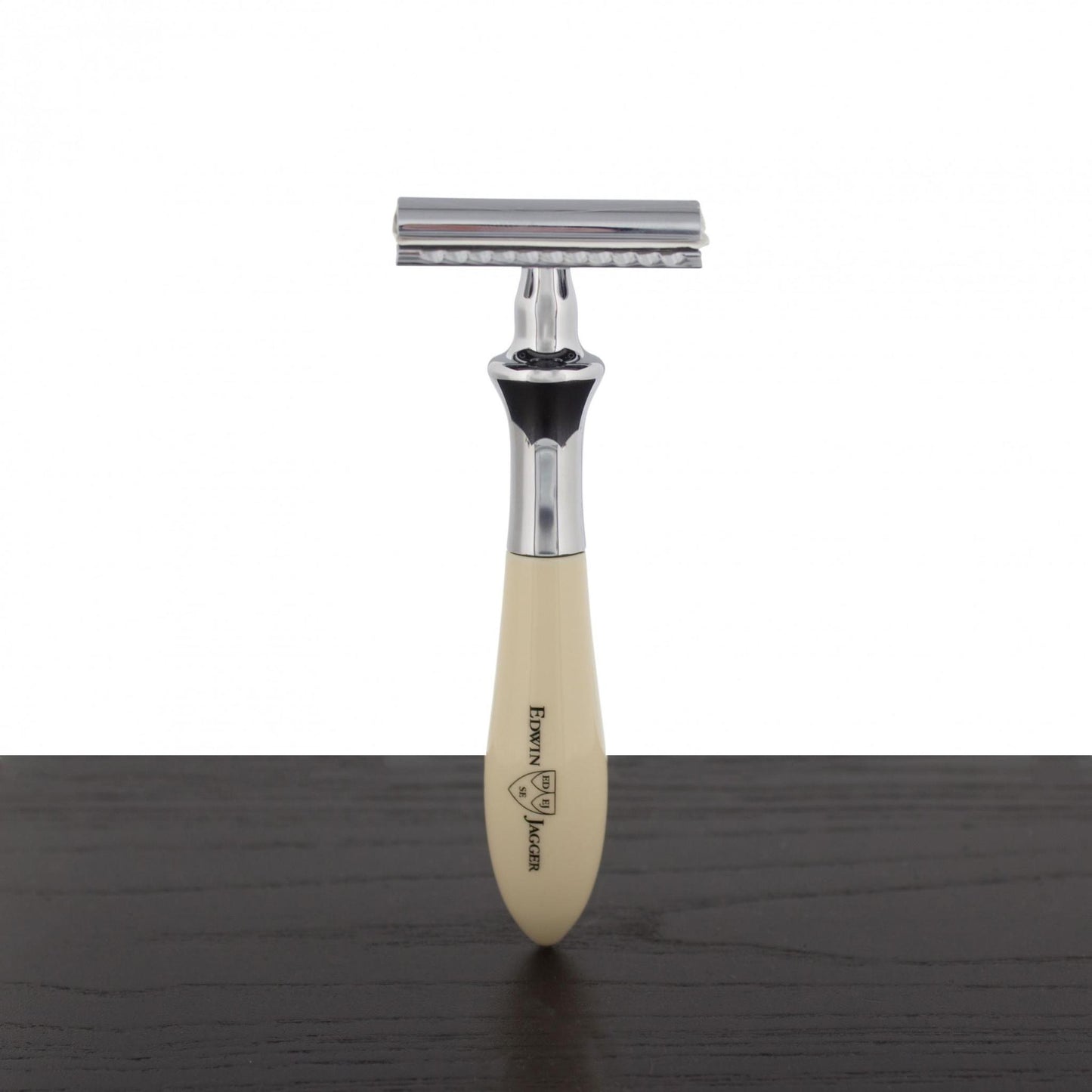 Edwin Jagger | Plaza Traditional Safety Razor - Imitation Ivory