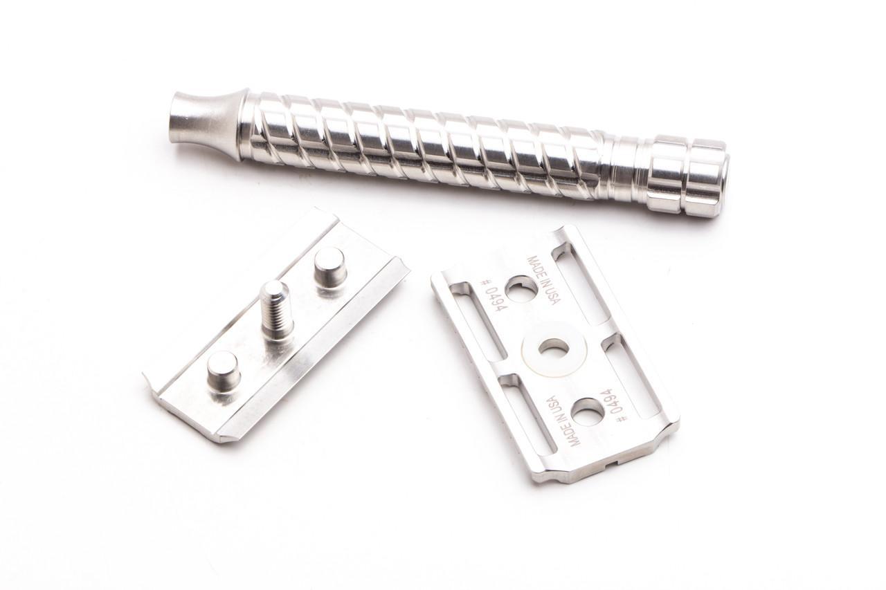 Aylsworth Razors |  The Drakkant Machined Razor