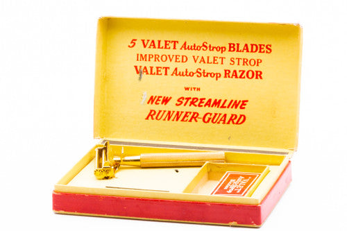 Valet Auto-Strop Razor Set In Cardboard Box