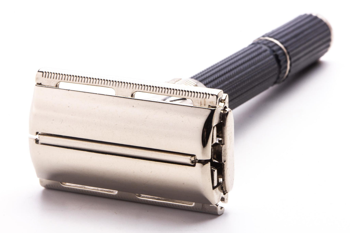 1973 T4 Gillette Super Adjustable 84mm Double Edge Safety Razor | Factory Nickel Revamp
