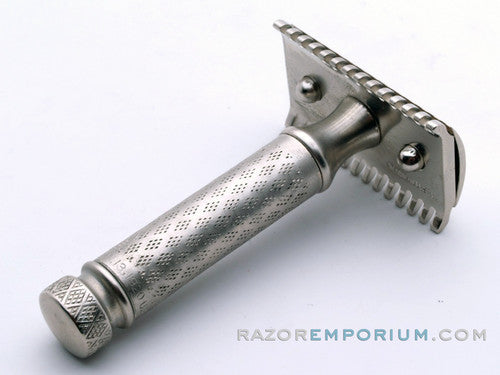 1923 Gillette New Improved Norfolk Tuckaway Double Edge Safety Razor