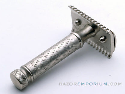 1923 Gillette New Improved Norfolk Tuckaway Double Edge Safety Razor
