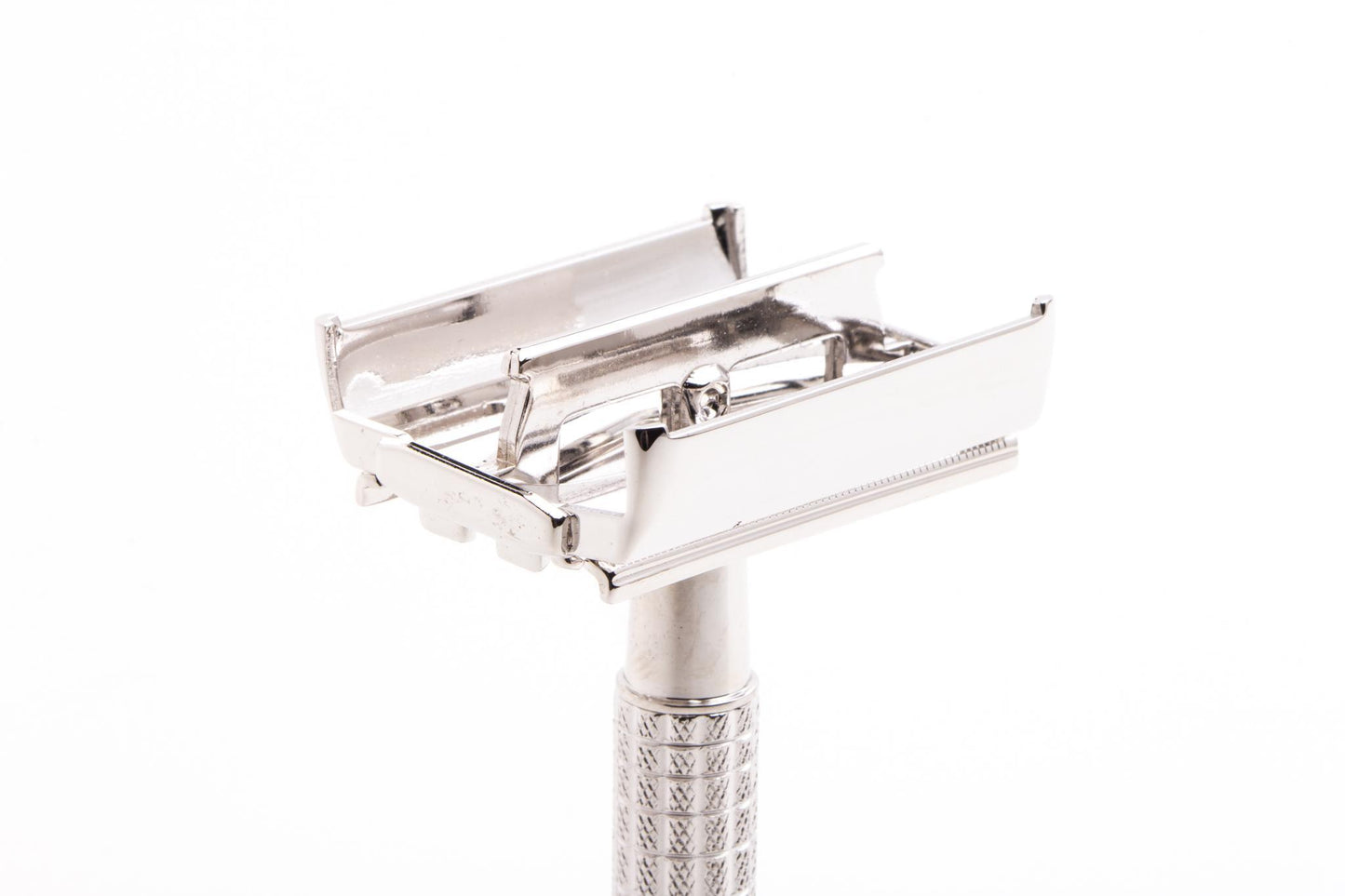 1958 D4 Gillette Super Speed Flare Tip Safety Razor | Rhodium Revamp Copy