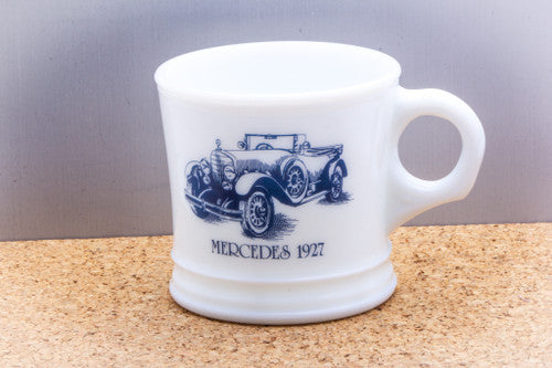 Mercedes 1927 Vintage Shaving Mug