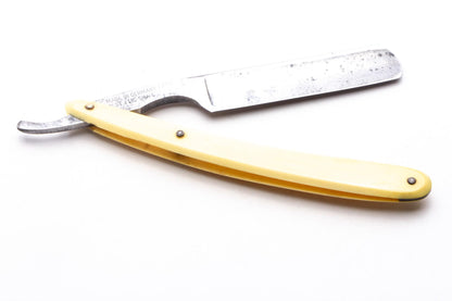 6/8" Vintage Restored Flic SilverSteel Straight Razor